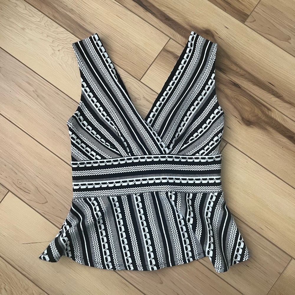 Anthropologie Peplum Knit Top